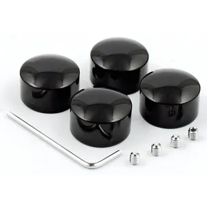 Kit de tapa de pernos de culata. Liso, negro