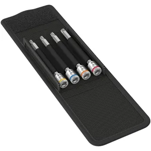 Juego de puntas de vaso Torx® Wera 1/4" con función de sujeción