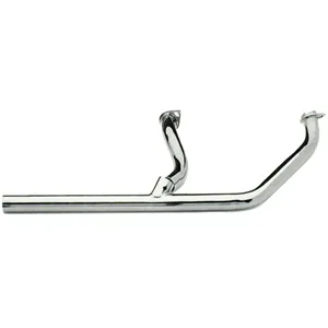 Paughco, tubos de escape delanteros 2 en 1 (tubo en S). Cromo