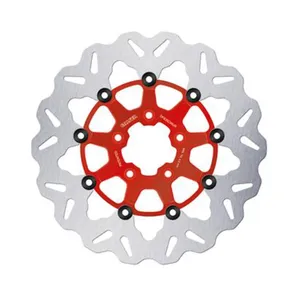 Disco de freno Galfer. Wave. Flotante. Rojo. 300x5mm