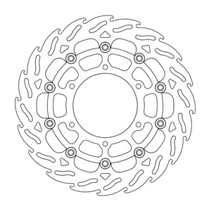 Rotor de freno flotante serie Flame de Moto-Master
