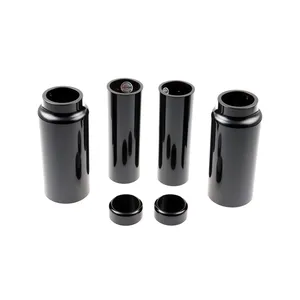 Kit de cubiertas de horquilla de 6 piezas Cult-Werk. Negro brillante