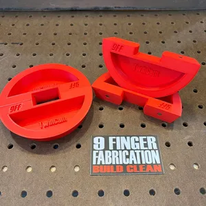 9Finger Fabrication, juego de tapones de agujero para cárter Twin Cam
