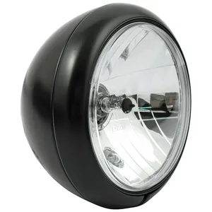 Faro delantero H4 estilo gladiator FL de 7". Negro