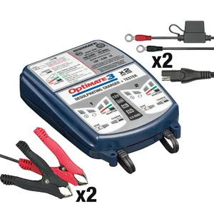 Cargador de batería 12V Tecmate OptiMATE 3 x 2
