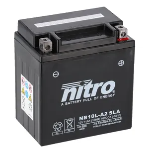 Batería AGM de gel sellada Nitro YB10L-A2 SLA