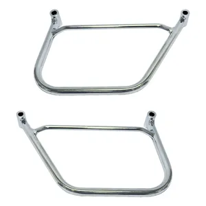 Soporte de alforjas Longride, cromado