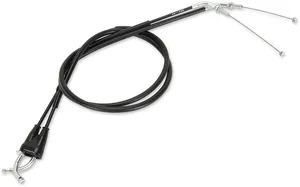 Cable de acelerador de vinilo negro