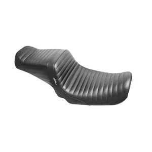 LePera, asiento TailWhip para 2 personas. Plisado, negro