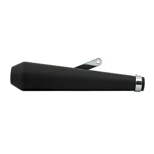 Silencioso Megaton universal de 17 pulgadas de longitud con acabado negro mate