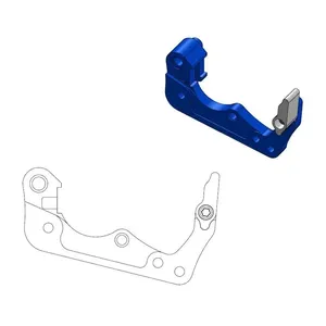 Supporto ricollocatore per pinza freno OEM - ricollocazione 260mm