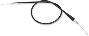 Cable de acelerador con funda de vinilo negro para motocicleta