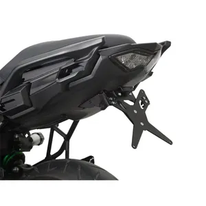 Soporte de matrícula Zieger X-Line negro