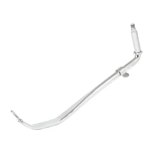Caballete lateral 1" extendido. Cromado
