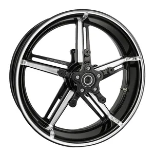 Arlen Ness, rueda Factory 24 de 18 x 5.50. Delantera. Negro CC