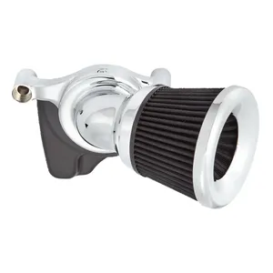 Arlen Ness, kit de filtro de aire M8 Velocity 65°. Cromo
