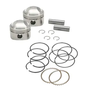 S&S, kit de pistones forjados de carrera larga de 3-7/16". +.070"