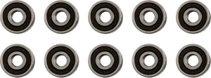 Juego de rodamientos metálicos para rueda de motocicleta