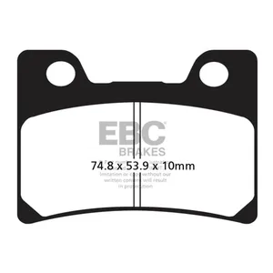 Pastillas de freno EBC Double-H Sintered