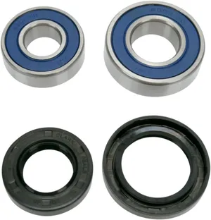 Kit de rodamientos de rueda metálicos para motocicleta