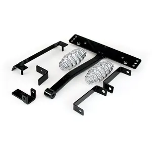 Kit de montaje de asiento individual para Softail. Negro