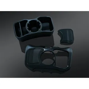 Kuryakyn, Cajón para guantes, negro brillante