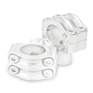Burly, kit de elevadores Reaper. 1.5" de altura. 8 tornillos, 2 piezas. Cromado