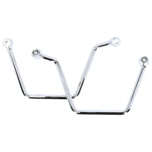 Highway Hawk, kit de soporte para alforjas. Cromado