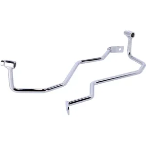 Highway Hawk, kit de soporte para alforjas. Cromado <span style="color: red;font-size: 0,5em">- PEDIDO ESPECIAL -</span>