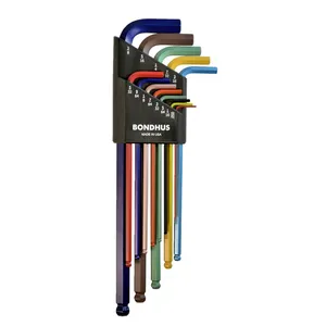 Bondhus, juego de llaves Allen/bola L ColorGuard™ US