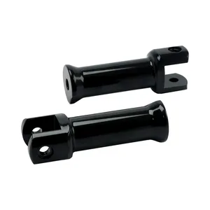 Soportes para estribos de pasajero M8 Softail, negros