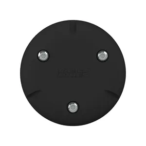 Vance & Hines, tapa de calavera Upsweep. Negro mate