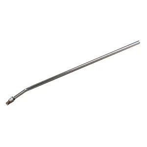 Tubo de cable de freno delantero. Cromado