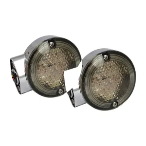 Intermitentes LED estilo FL 86-up. Traseros. Cromo