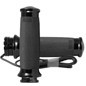 Empuñaduras Avon Custom Contour calefactadas, anodizado negro