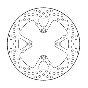 Rotor de freno serie Halo de Moto-Master