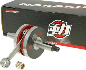 Cigüeñal de motocicleta Harley-Davidson sobre fondo blanco