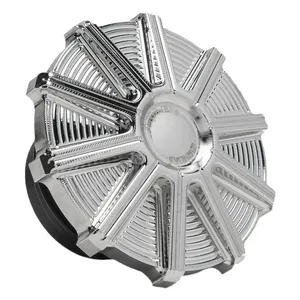 Arlen Ness, tapa de gasolina 10-Gauge. Cromado