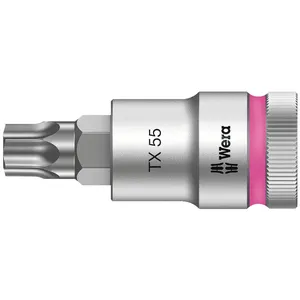 Puntero de vaso Torx® Wera Zyklop 1/2" con función de sujeción
