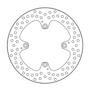 Rotor de freno serie Halo de Moto-Master