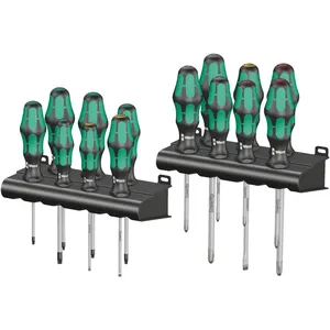 Juego de destornilladores Wera 14 uds. Kraftform 300 plus big pack