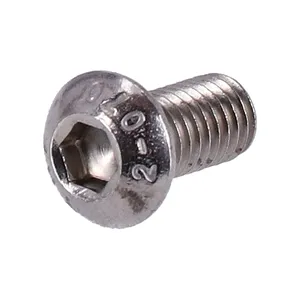 Perno de cabeza cilíndrica M6 x 12mm, inoxidable