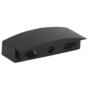 Luz de matrícula Micro LED, carcasa negra