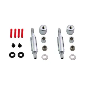 Kit de reubicación de intermitentes para barra trasera en Softail. Cromo