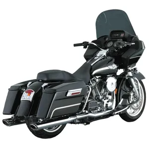Vance & Hines, tubos de cruce dobles Dresser. Cromo