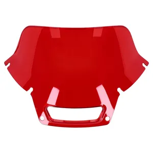 MCS, parabrisas Low Rider. Rojo