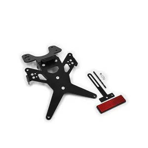 Soporte de matrícula Zieger X-Line negro
