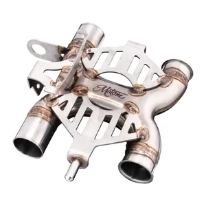 Motone, sistema de escape X-pipe sin catalizador <span style="color: red;font-size: 0,5em">- PEDIDO ESPECIAL -</span>