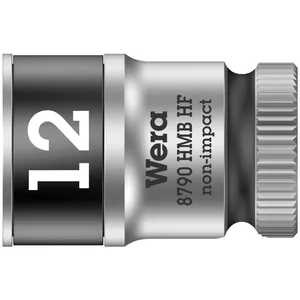 Wera Zyklop 3/8" llave de vaso con función de retención - Métrica 12.0