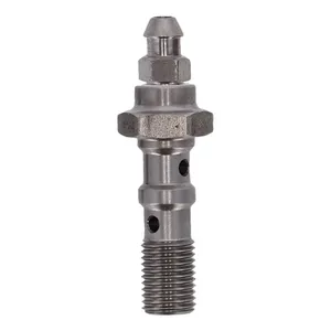 Goodridge, tornillo banjo doble 3/8-24 con purgador